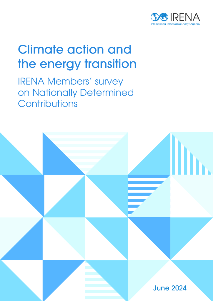国际可再生<em>能源</em>署IRENA：2024气候行动与<em>能源</em>转型：国际可再生<em>能源</em>机构成员关于国家自主贡献的调查报告（英文版） 海报