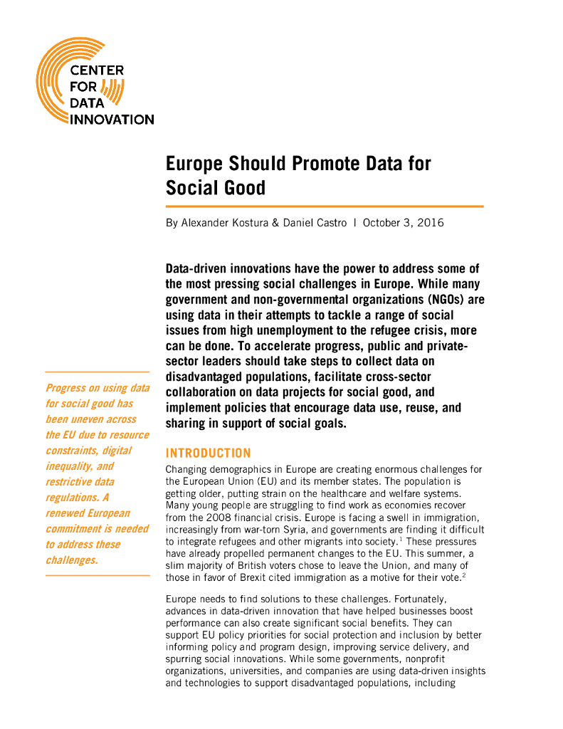数据创新中心：2016欧洲应促进数据促进社会公益报告（英文版）