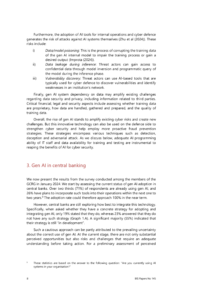 国际清算银行：2024生成人工智能与中央银行的网络安全报告（英文版）_第10页