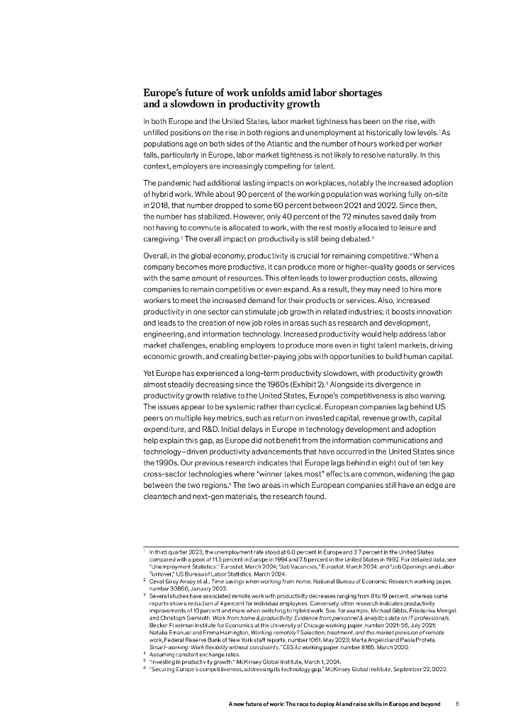 麦肯锡：2024工作的全新未来报告：人工智能部署与技能提升的竞赛（英文版）_第8页