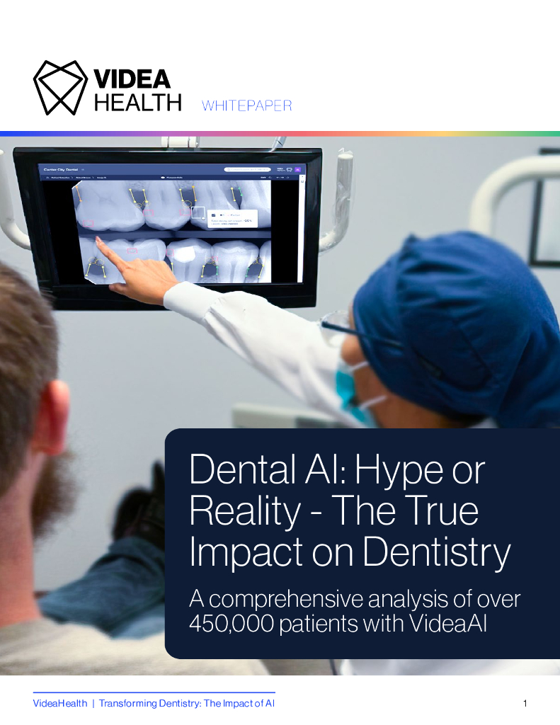 VideaHealth：2023<em>人工智能</em>对牙科的真正影响报告（英文版） 海报