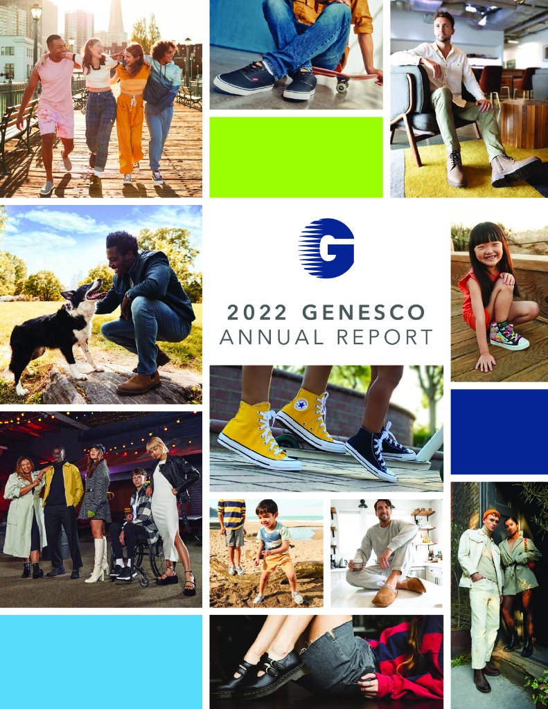 Genesco Inc.（GCO）2022财年年度报告（英文版）