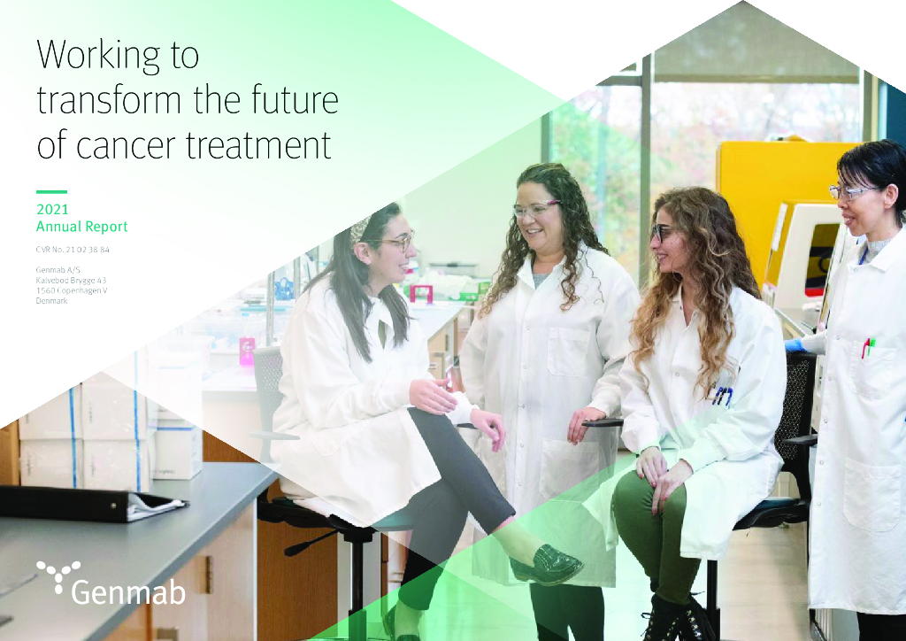Genmab A/S（GMAB）2021财年年度报告（英文版）