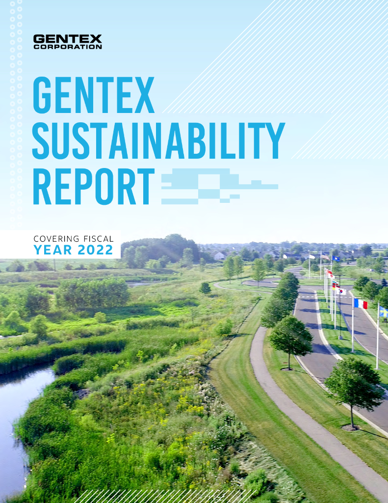 Gentex Corporation（GNTX）2023年可持续发展报告（英文版）