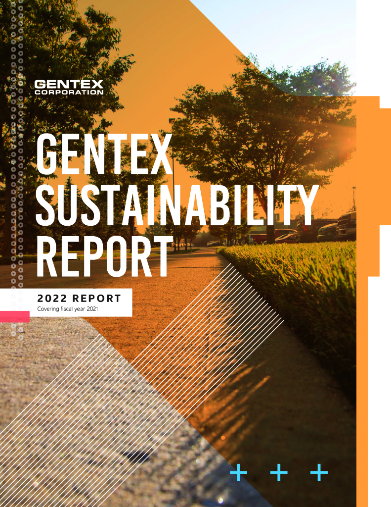 Gentex Corporation（GNTX）2022年可持续发展报告（英文版）