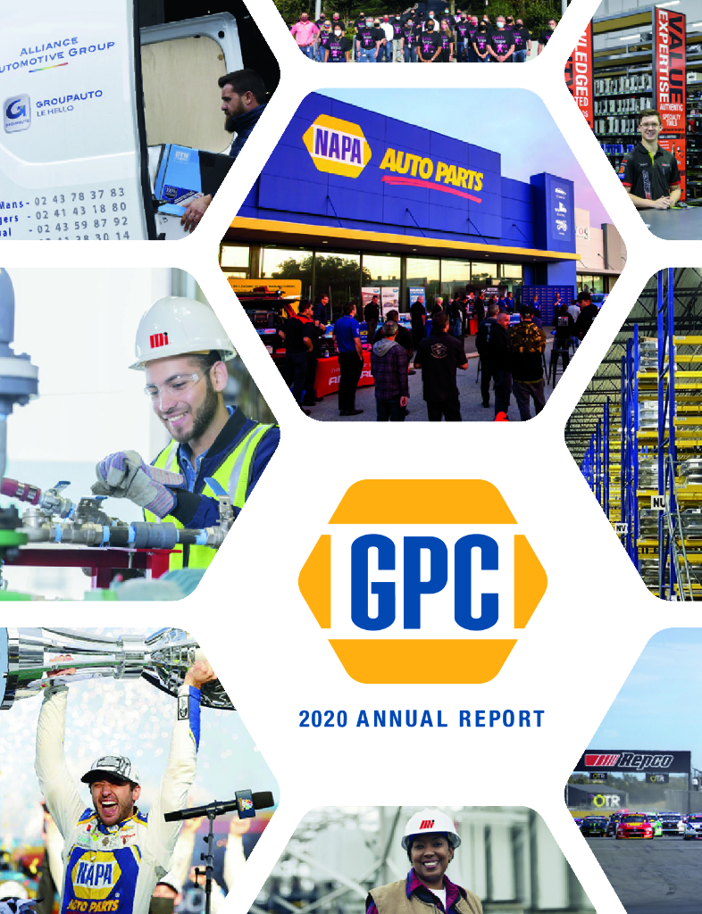 Genuine Parts（GPC）2020财年年度报告（英文版）