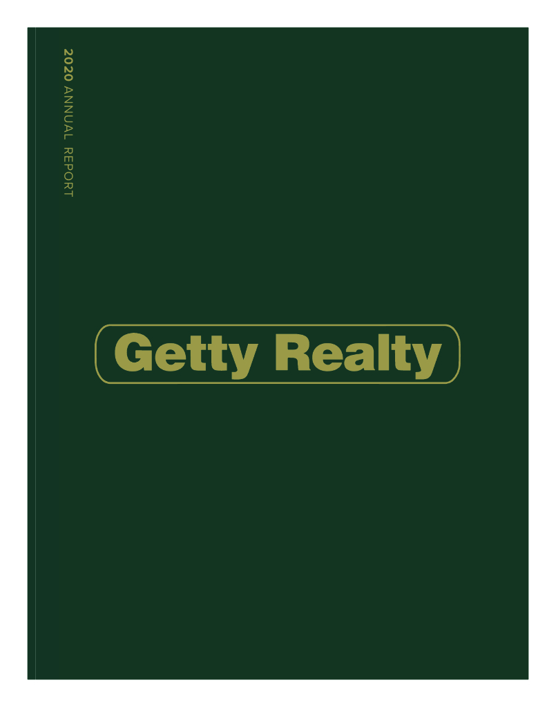 Getty Realty Corp.（GTY）2020财年年度报告（英文版）