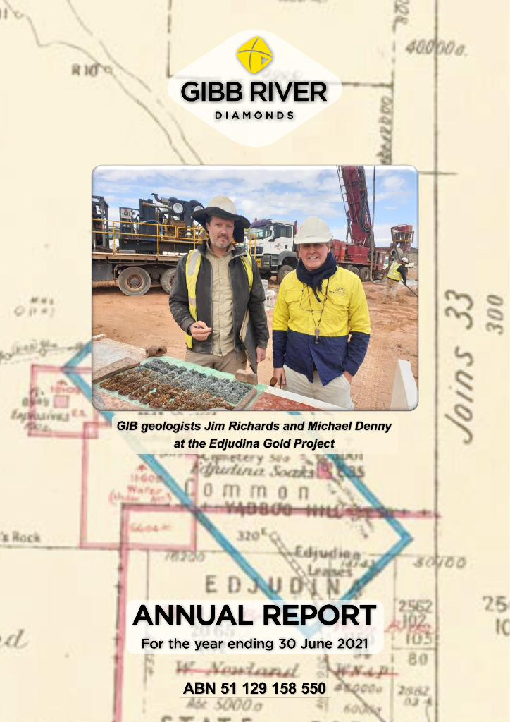 Gibb River Diamonds Limited（GIB）2021财年年度报告（英文版）