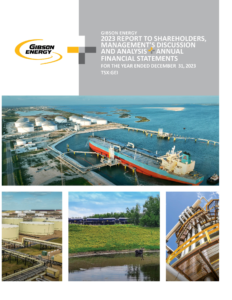 Gibson Energy Inc.（GEI）2023财年年度报告（英文版）
