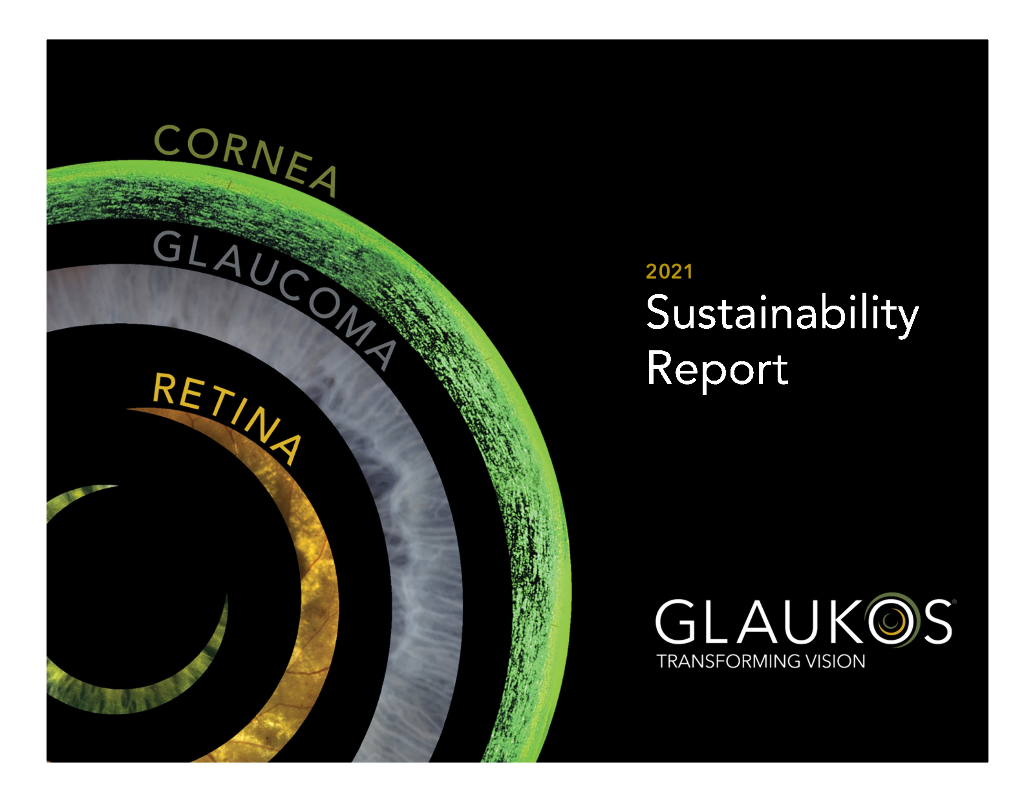 Glaukos Corporation（GKOS）2021年可持续发展报告（英文版）