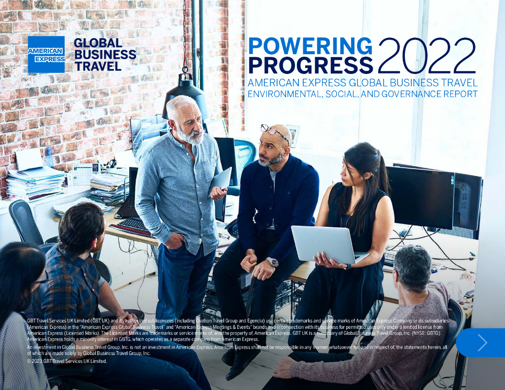 Global Business Travel Group,Inc.（GBTG）2022年ESG报告（英文版）