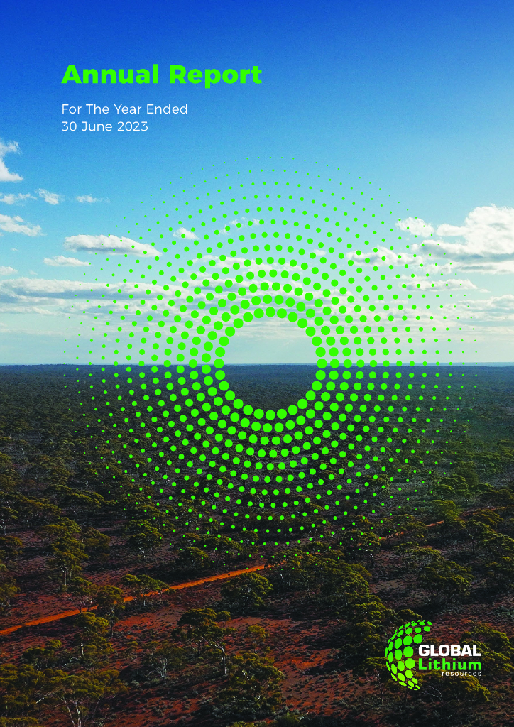Global Lithium Resources Limited（GL1）2023财年年度报告（英文版）
