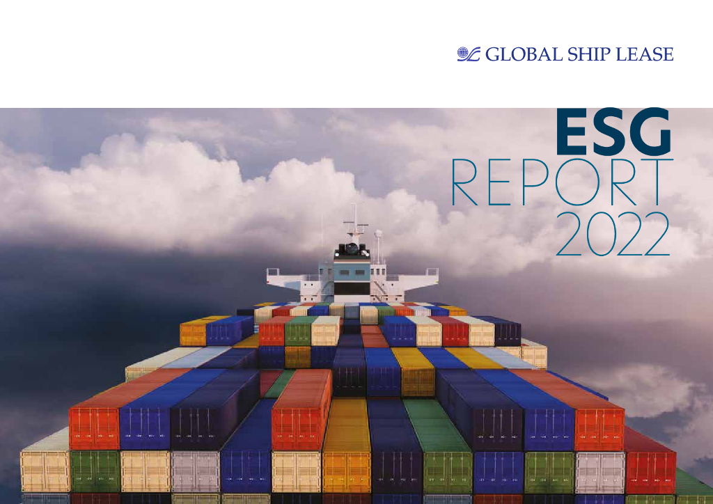 Global Ship Lease,Inc.（GSL）2022年ESG报告（英文版）