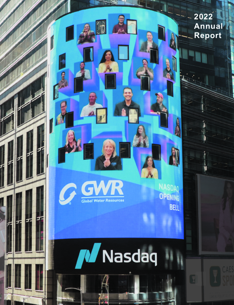 Global Water Resources,Inc.（GWRS）2022财年年度报告（英文版）