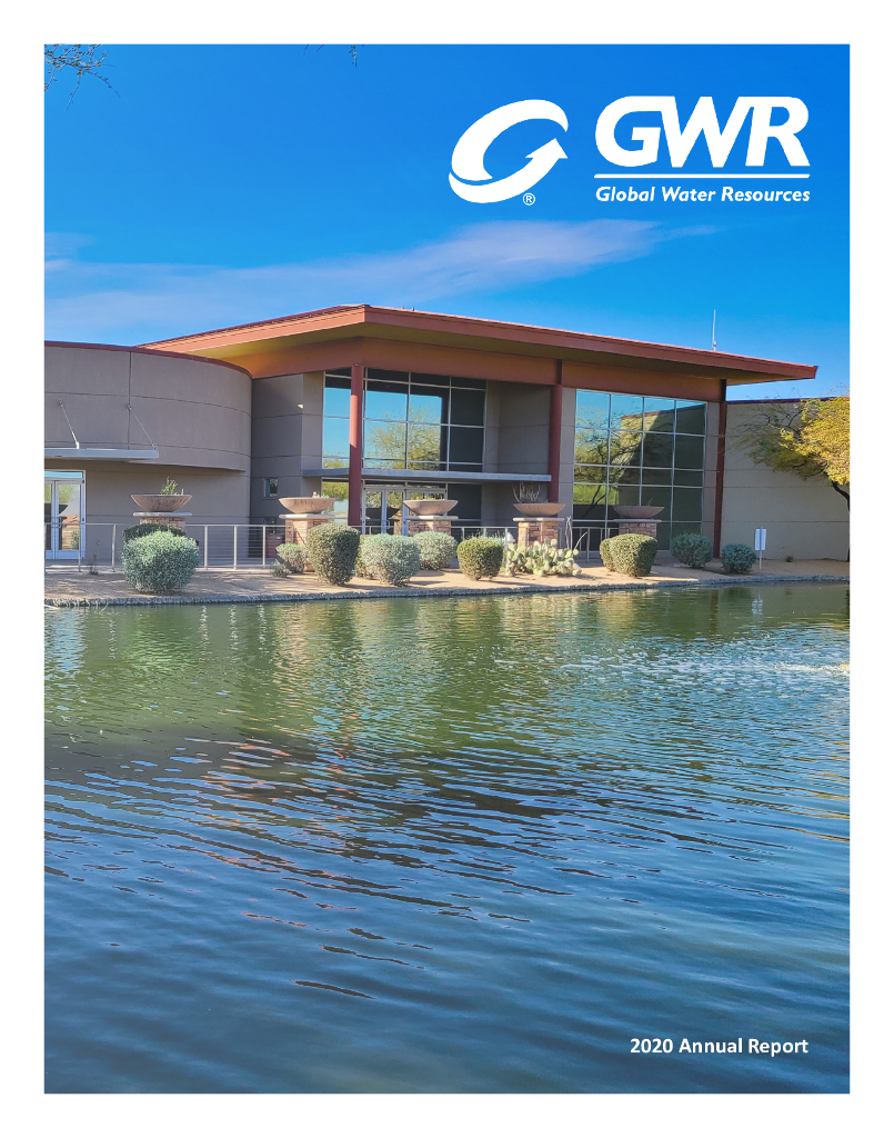 Global Water Resources,Inc.（GWRS）2020财年年度报告（英文版）
