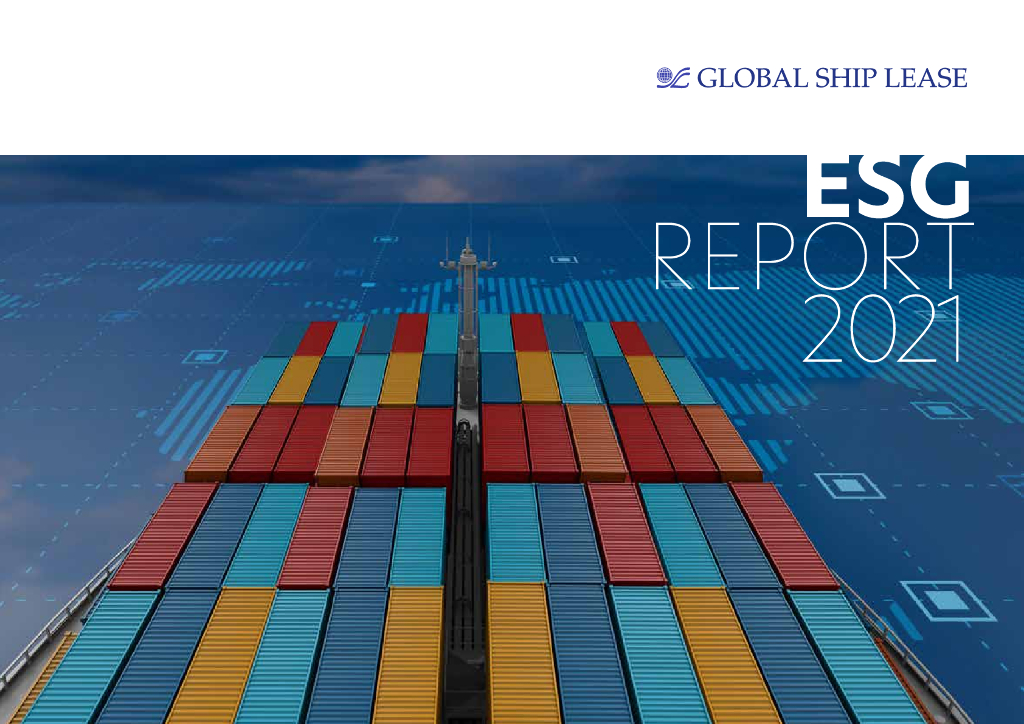 Global Ship Lease,Inc.（GSL）2021年ESG报告（英文版）