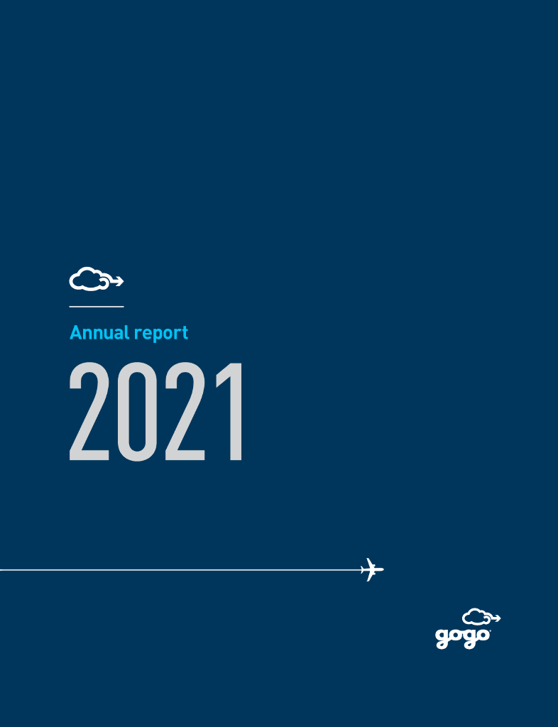 Gogo Inc（GOGO）2021财年年度报告（英文版）