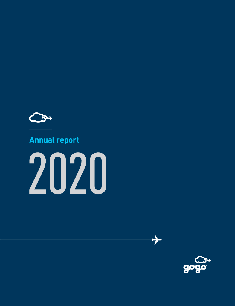 Gogo Inc（GOGO）2020财年年度报告（英文版）