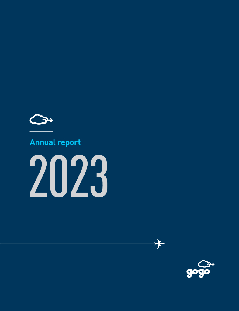 Gogo Inc（GOGO）2023财年年度报告（英文版）