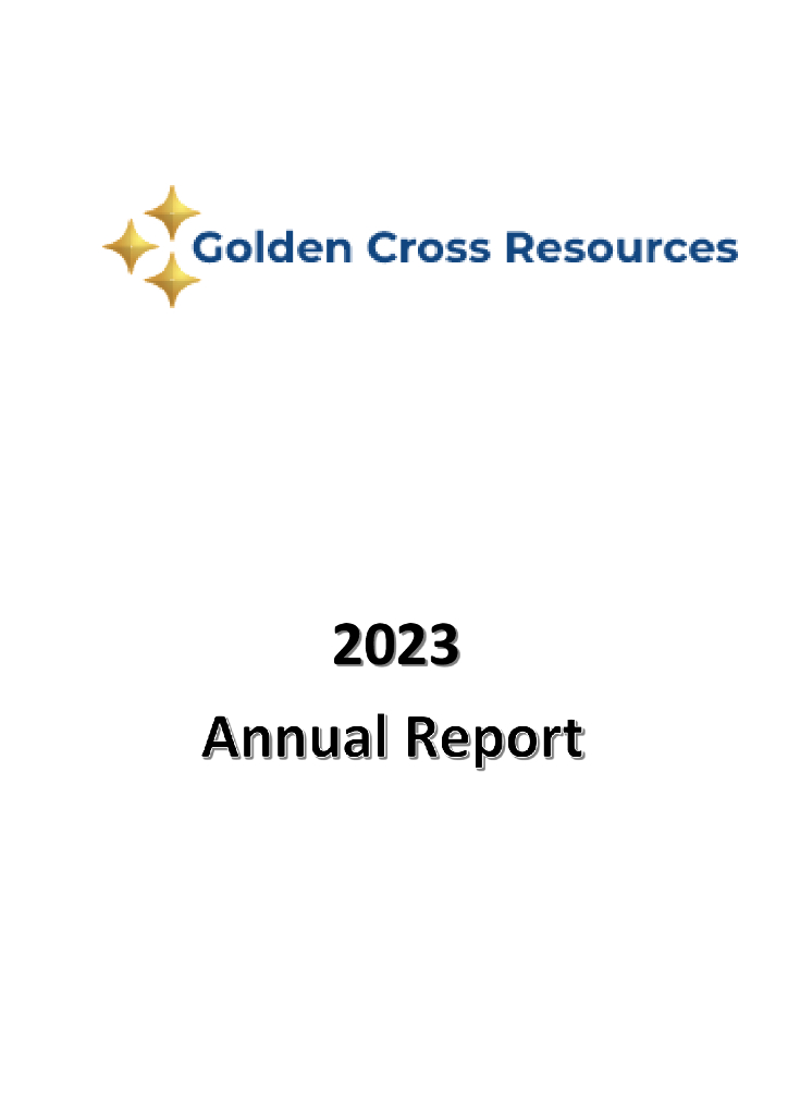 Golden Cross Resources Limited（GCR）2023财年年度报告（英文版）