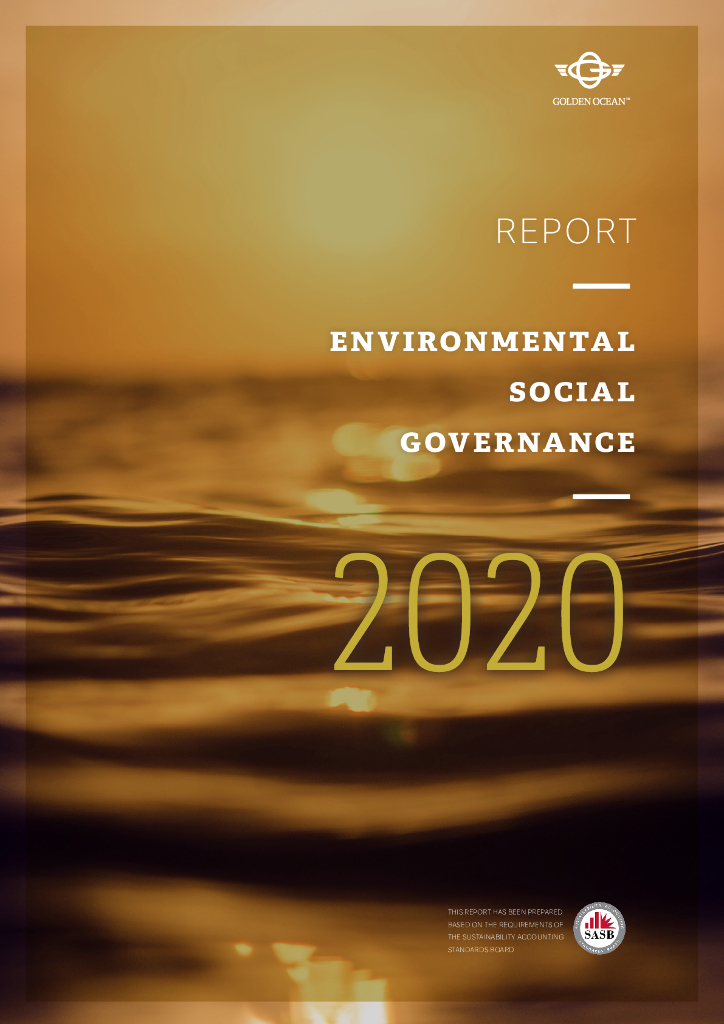 Golden Ocean Group Ltd（GOGL）2020年企业社会责任报告（英文版）