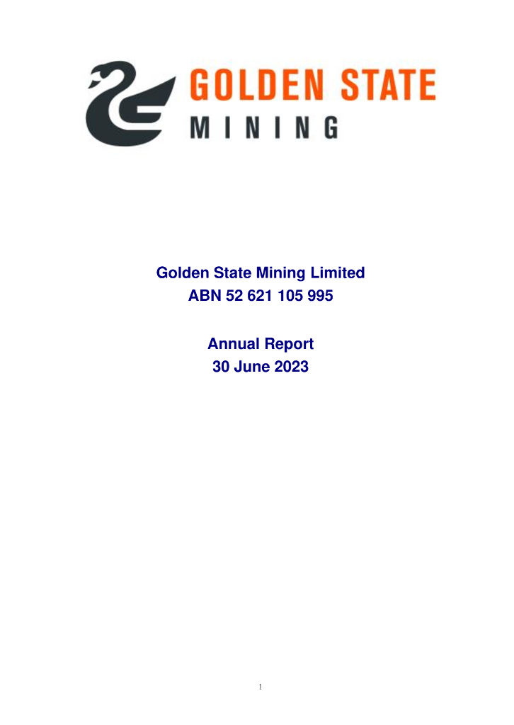 Golden State Mining（GSM）2023财年年度报告（英文版）