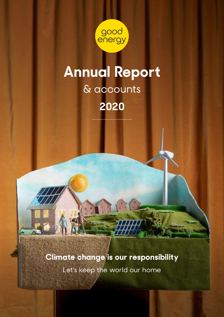 Good Energy Group PLC（GOOD）2020财年年度报告（英文版）