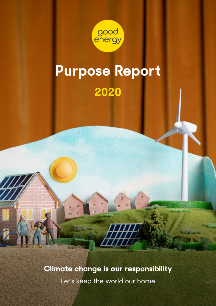 Good Energy Group PLC（GOOD）2020年企业目的报告（英文版）