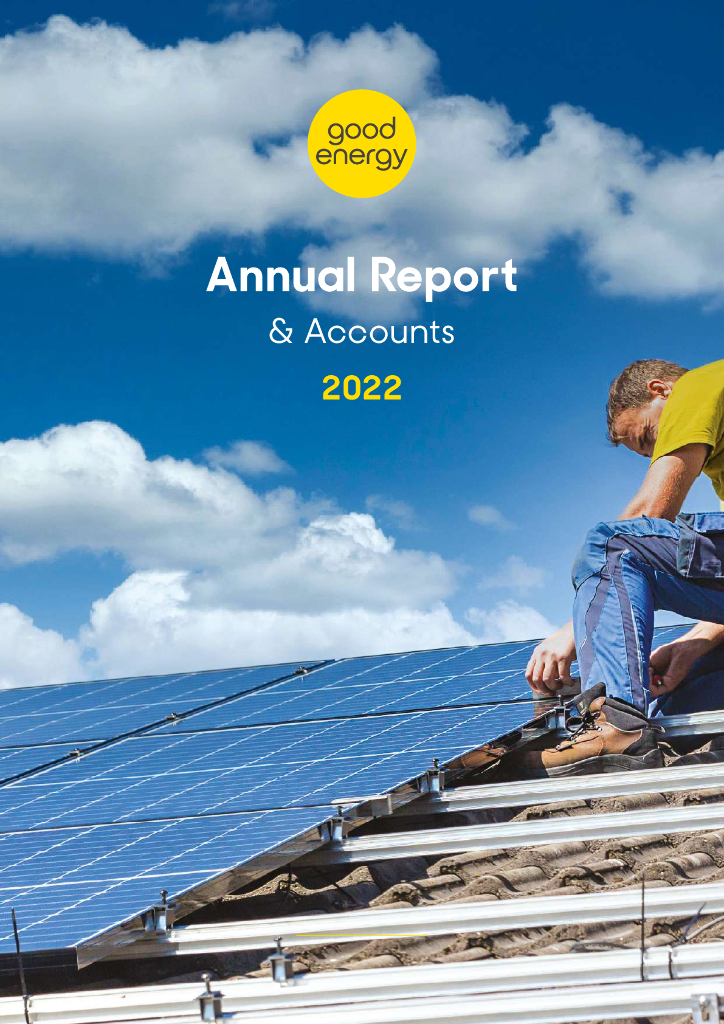 Good Energy Group PLC（GOOD）2022财年年度报告（英文版）