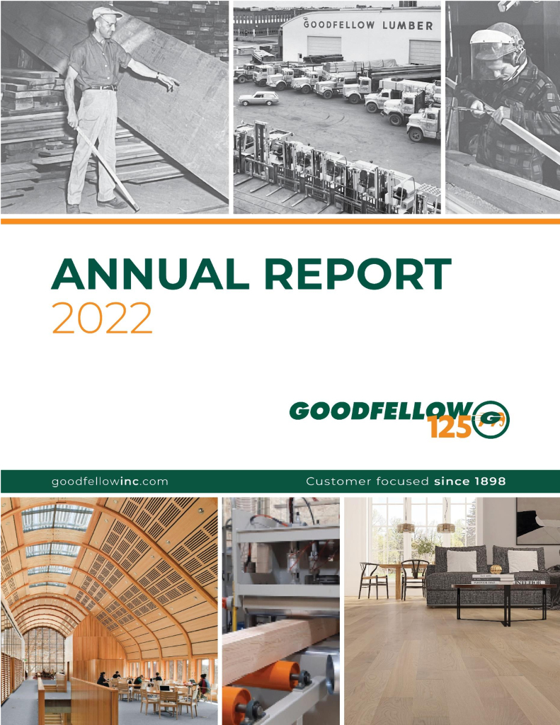 Goodfellow Inc.（GDL）2022财年年度报告（英文版）
