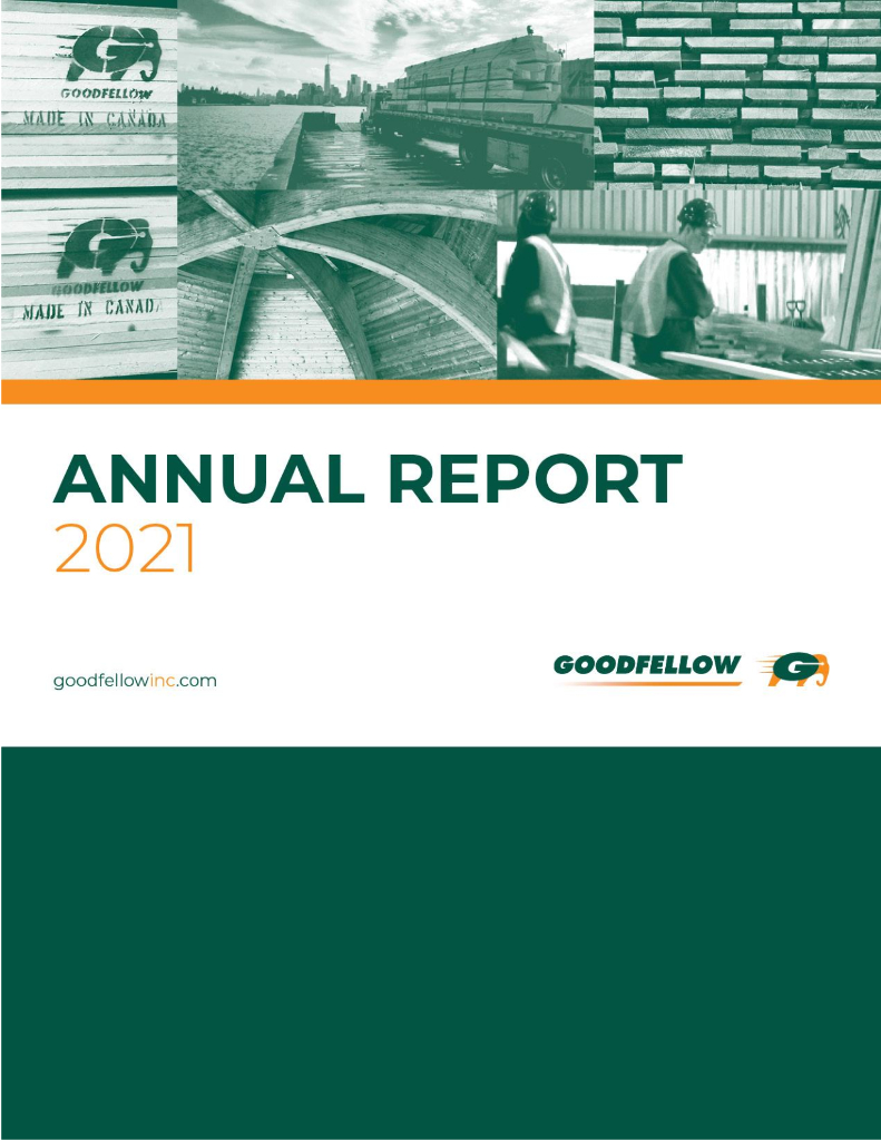 Goodfellow Inc.（GDL）2021财年年度报告（英文版）