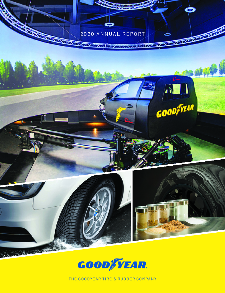 Goodyear Tire&Rubber Co.（GT）2020财年年度报告（英文版）