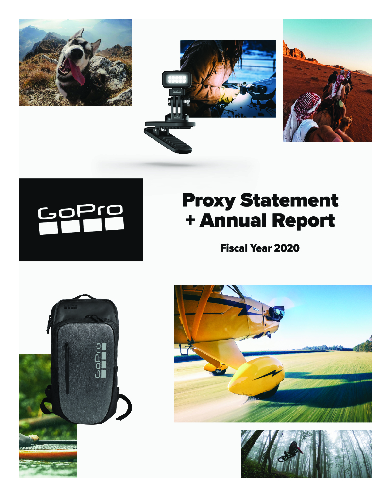GoPro,Inc.（GPRO）2020财年年度报告（英文版）