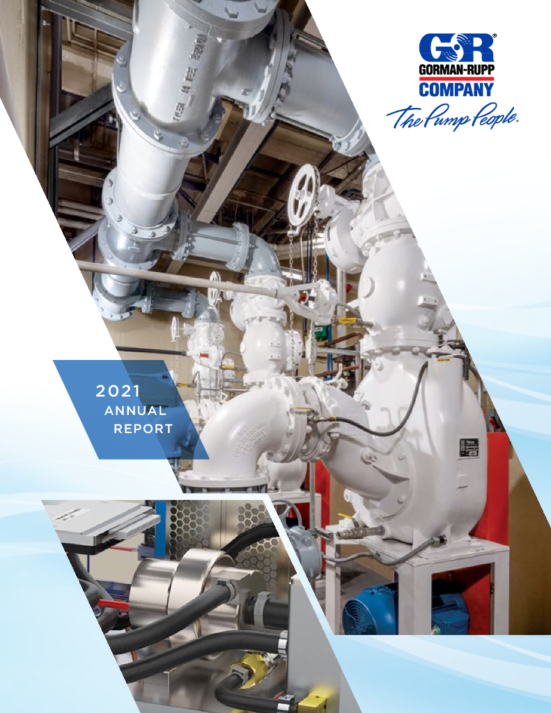 Gorman-Rupp Co.（GRC）2021财年年度报告（英文版）