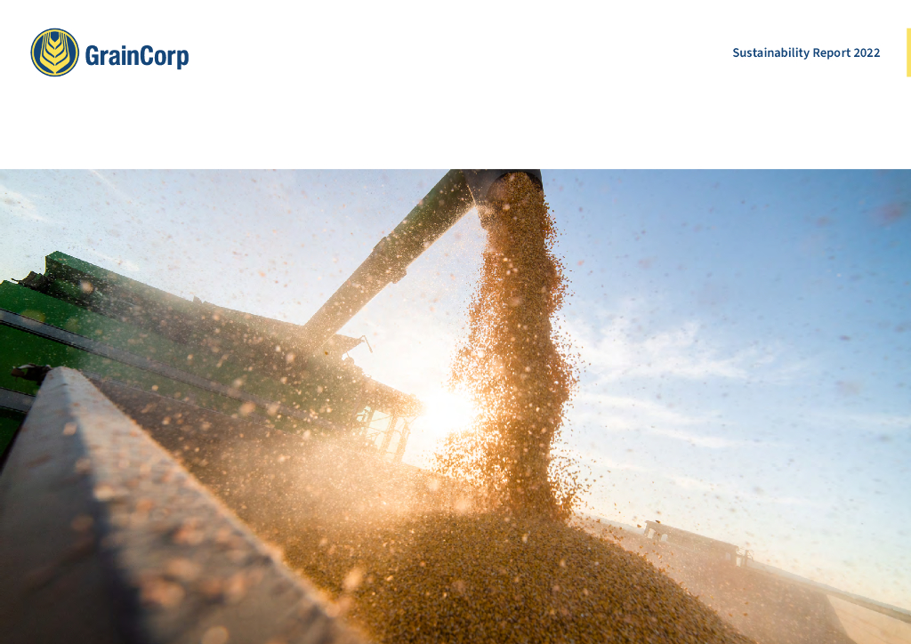 Graincorp Ltd（GNC）2022年可持续发展报告（英文版）