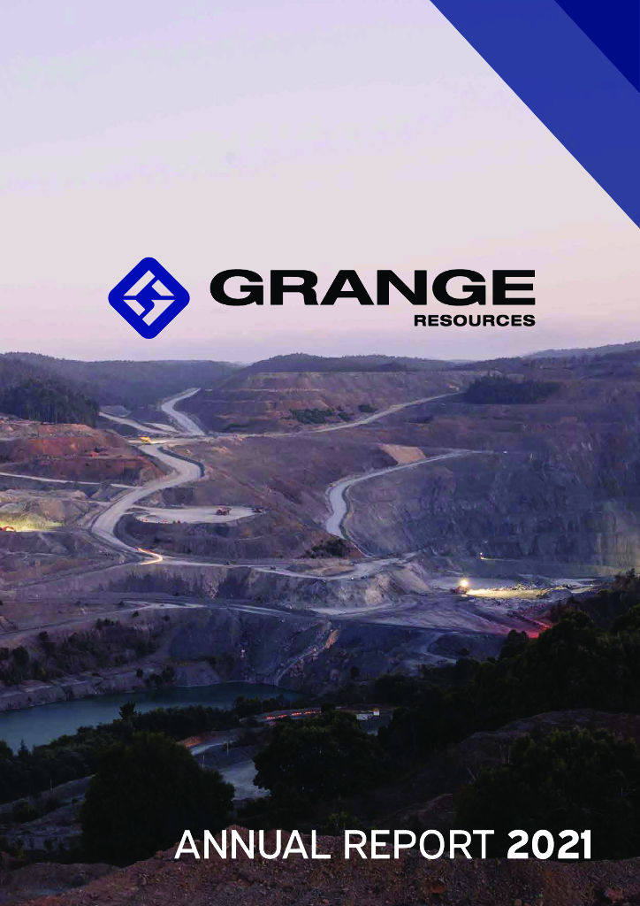 Grange Resources Limited（GRR）2021财年年度报告（英文版）