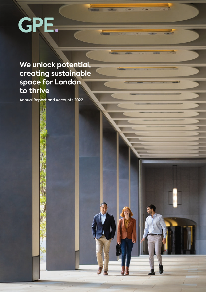 Great Portland Estates plc（GPORGPEAFGPOR.L）2022财年年度报告（英文版）