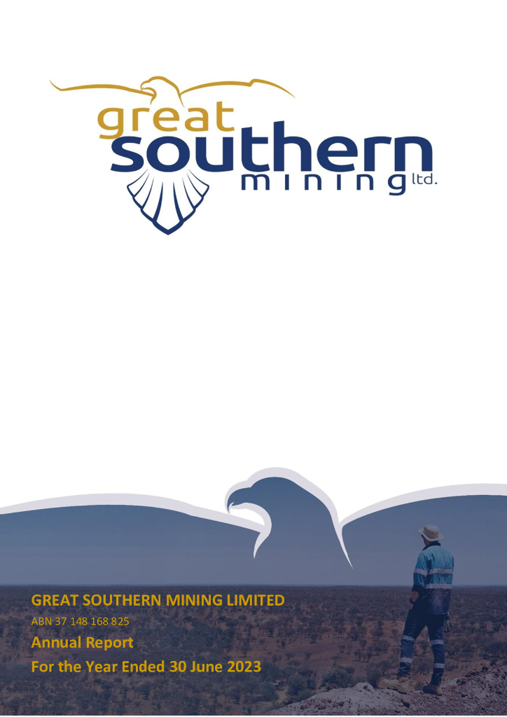 Great Southern Mining Limited（GSN）2023财年年度报告（英文版）