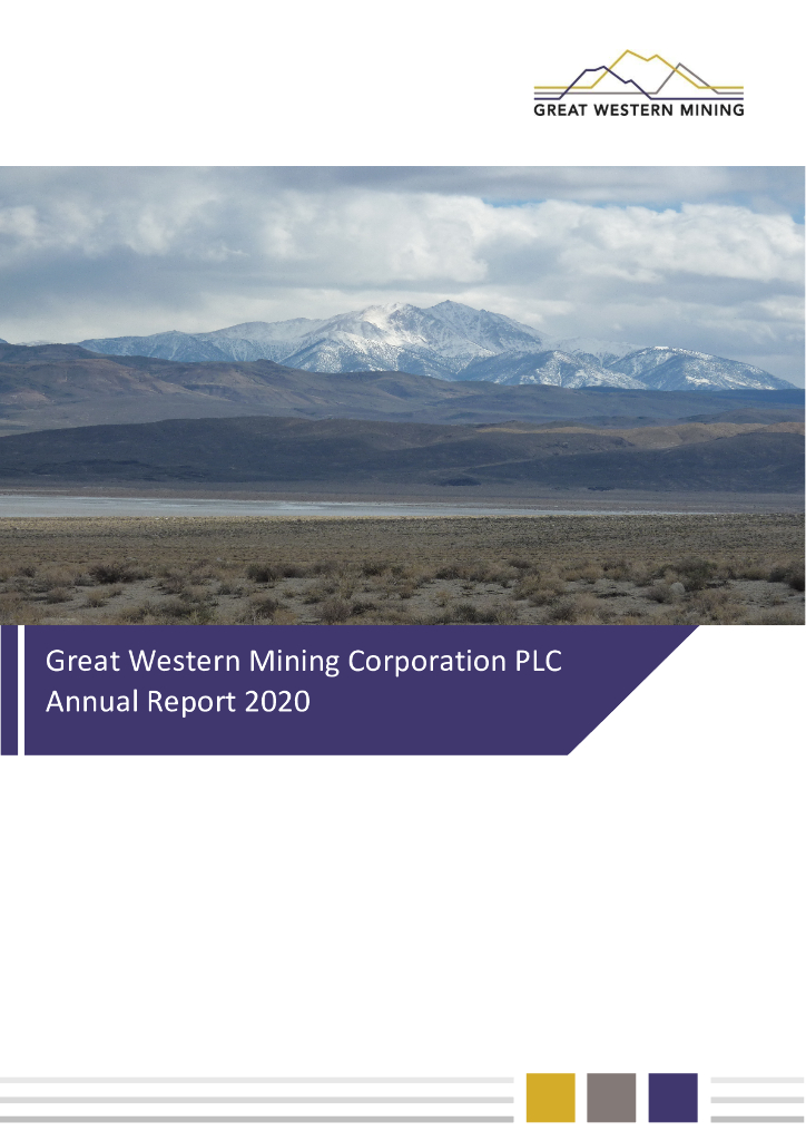 Great Western Mining Corporation PLC（GWMO）2020财年年度报告（英文版）