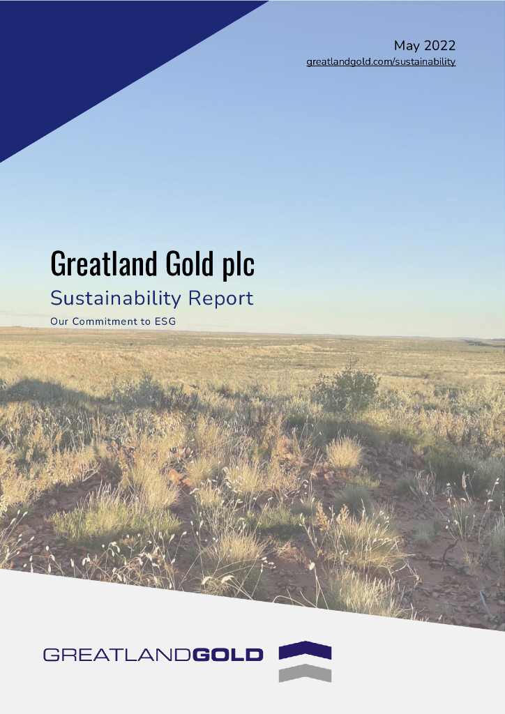 Greatland Gold plc（GGP）2022年可持续发展报告（英文版）