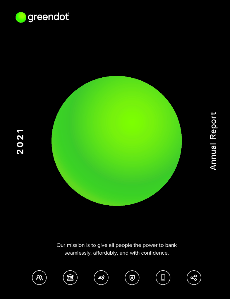 Green Dot Corporation（GDOT）2021财年年度报告（英文版）