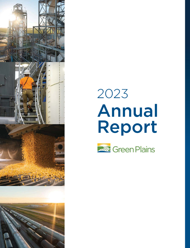 Green Plains Inc.（GPRE）2023财年年度报告（英文版）