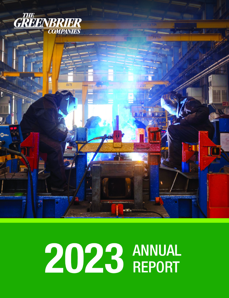 Greenbrier Companies（GBX）2023财年年度报告（英文版）