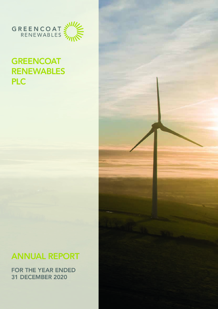 Greencoat Renewables PLC（GRP）2020财年年度报告（英文版）