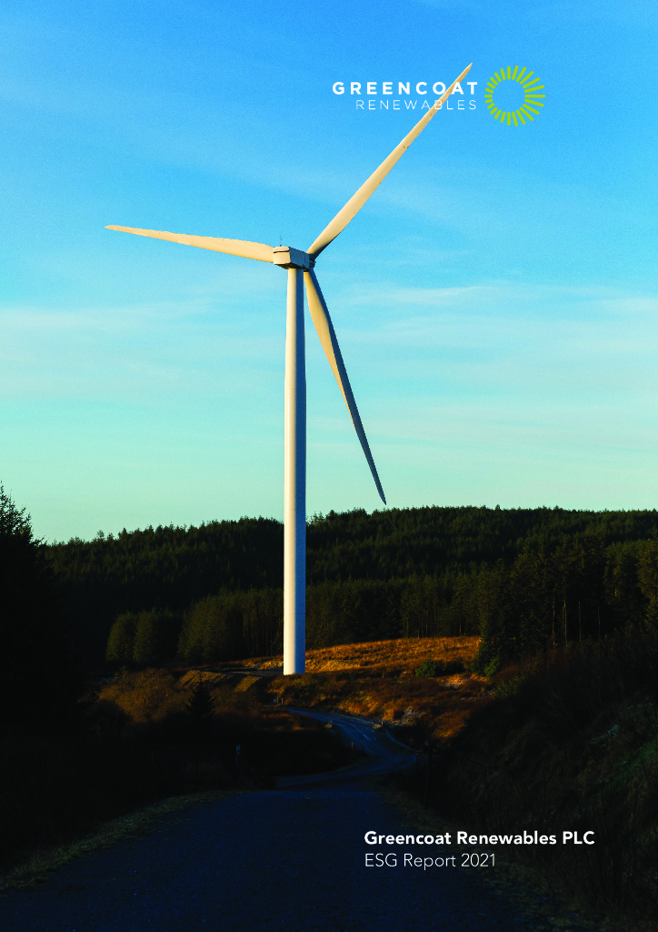 Greencoat Renewables PLC（GRP）2021年ESG报告（英文版）