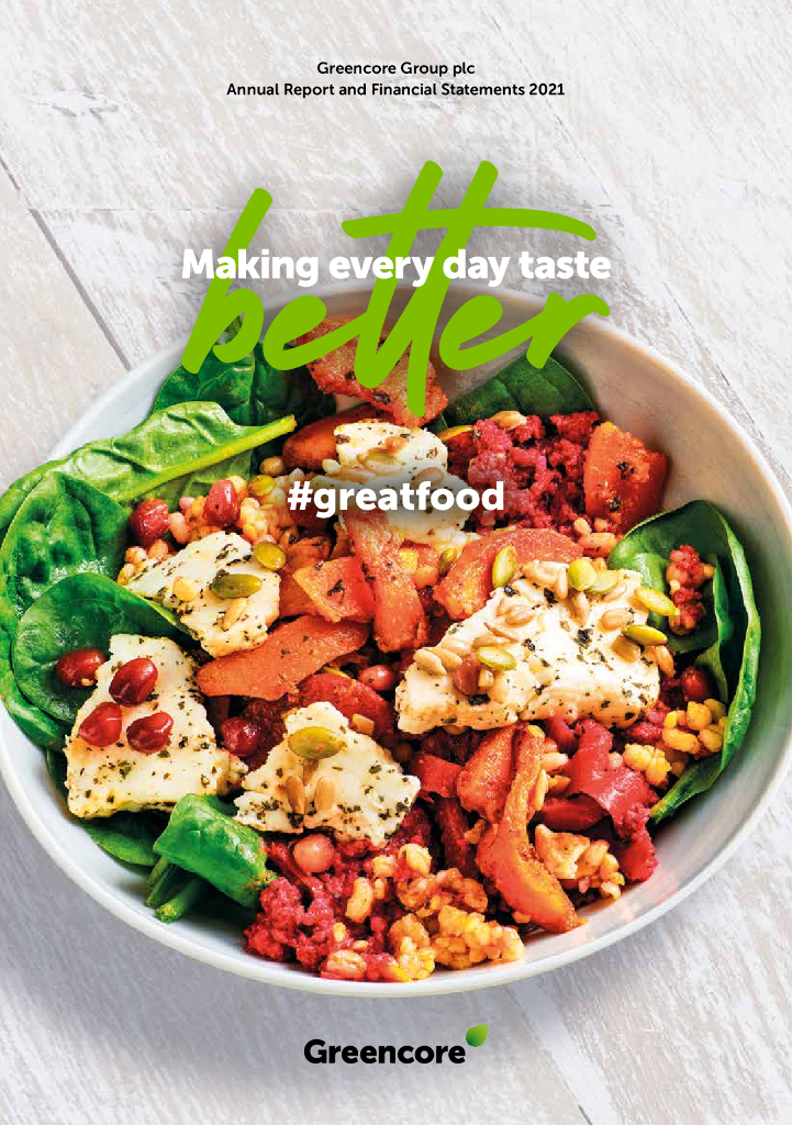 Greencore Group plc（GNC）2021财年年度报告（英文版）