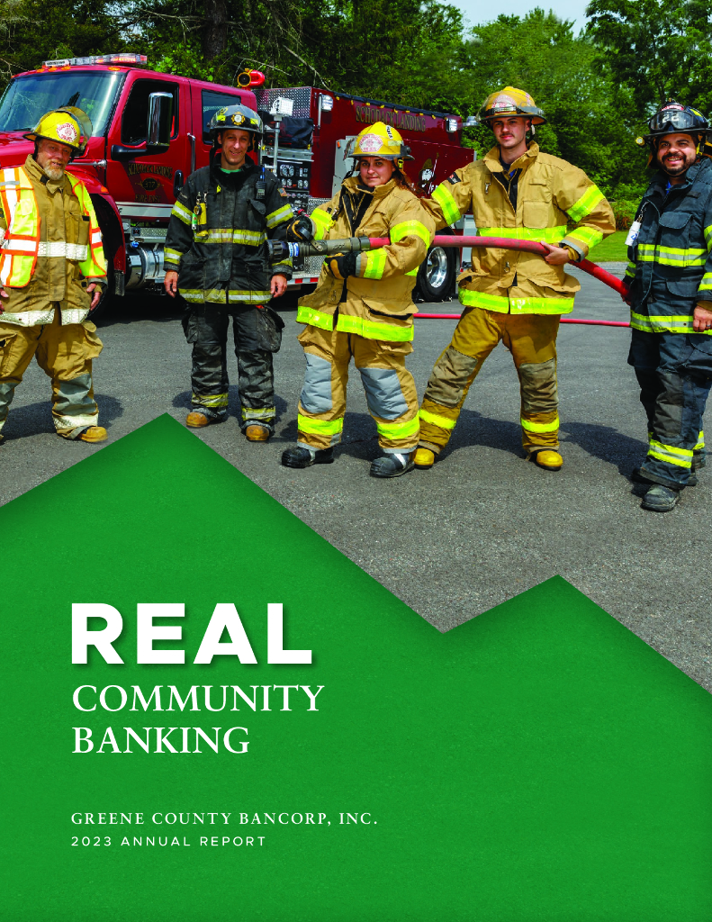 Greene County Bancorp,Inc.（GCBC）2023财年年度报告（英文版）