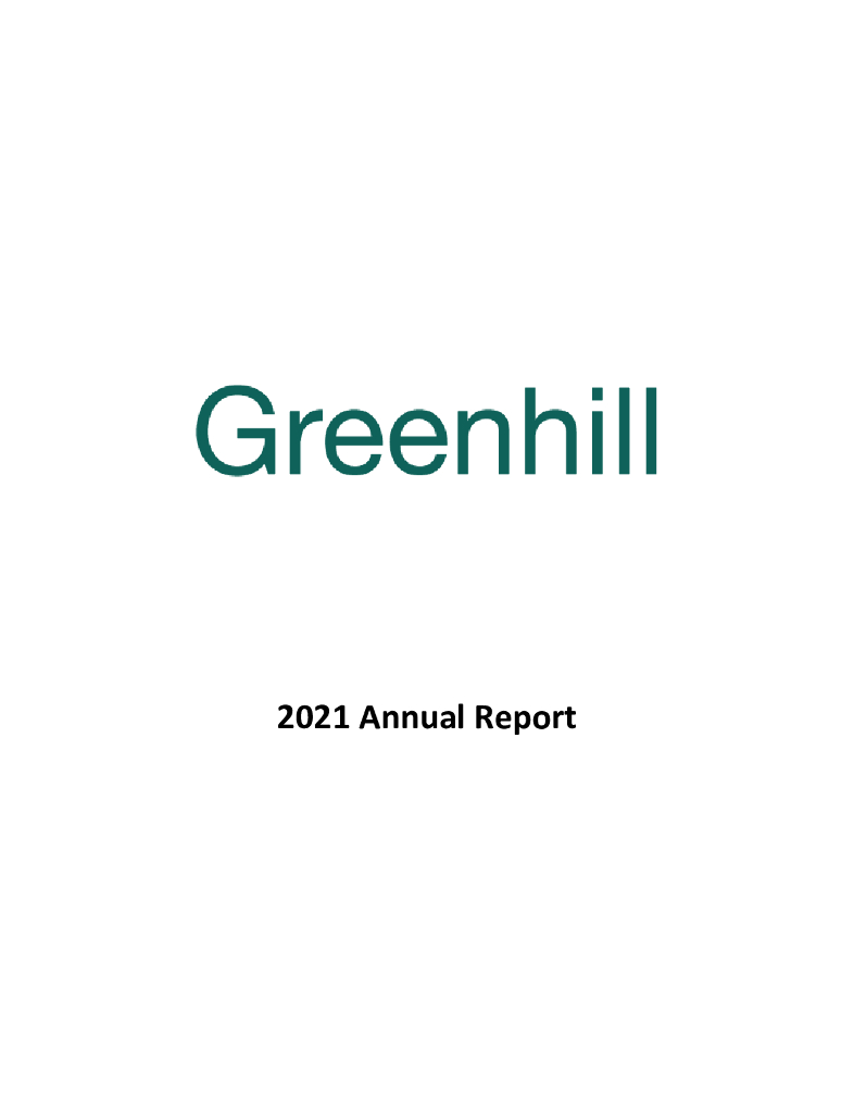 Greenhill&Co.（GHL）2021财年年度报告（英文版）