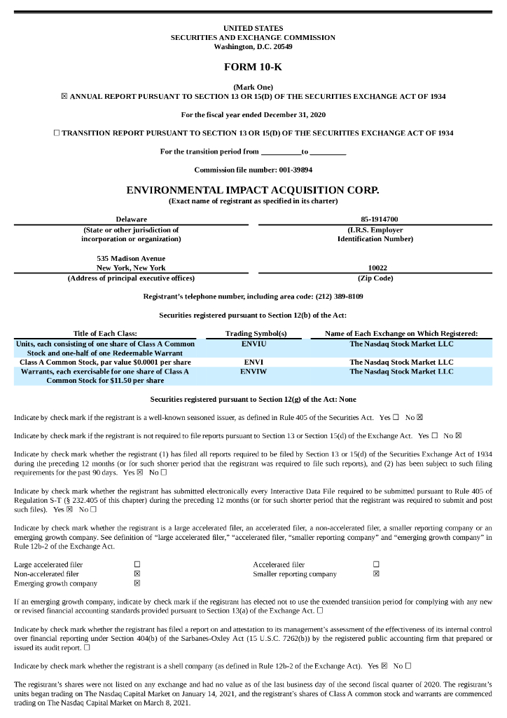 GreenLight Biosciences（GRNA）2020财年年度报告（英文版）
