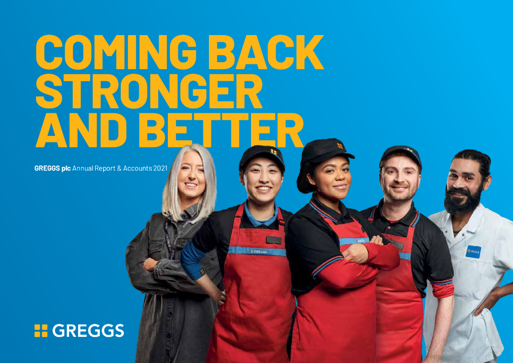 Greggs（GRG.L）2021财年年度报告（英文版）